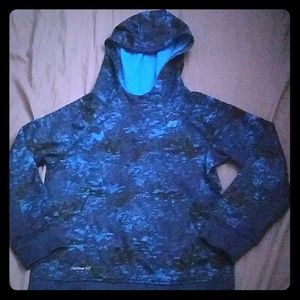 Russell athletic blue camo sweater
